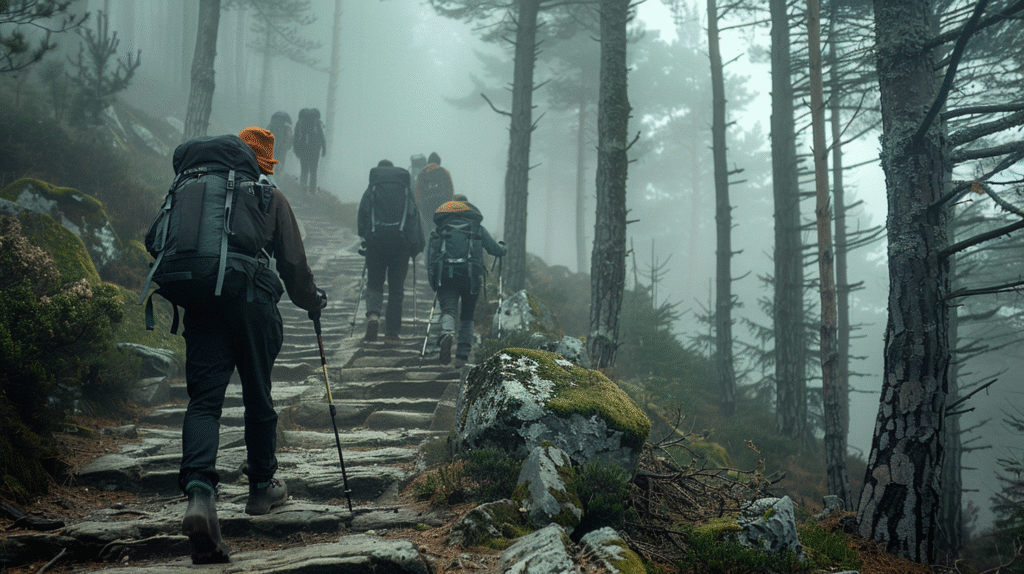 wędrówki górskie w Sudetach