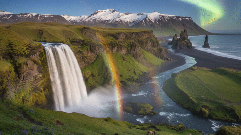 Obraz pokazujący Islandię